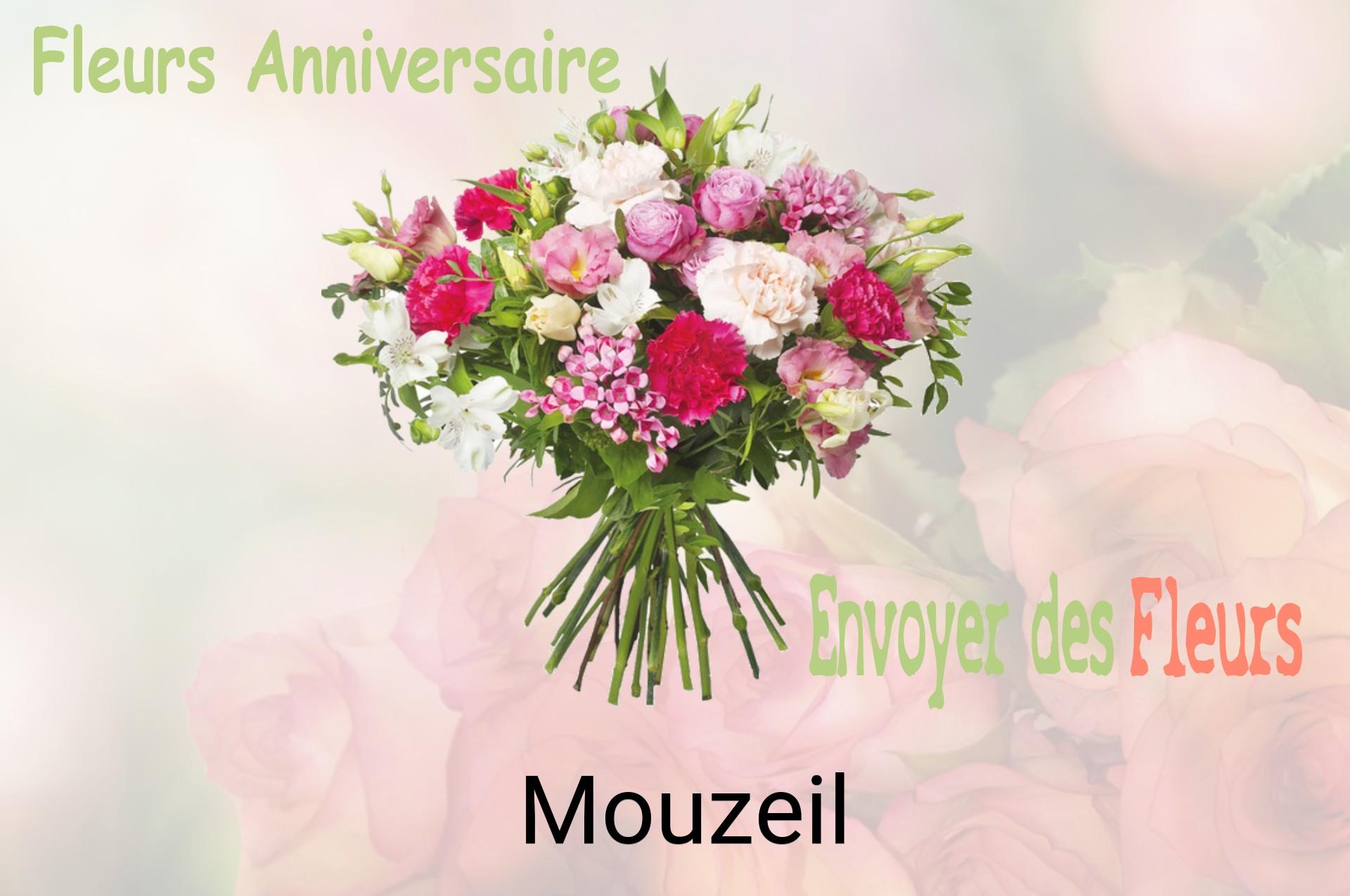 Bouquet de fleurs d’anniversaire livré à Mouzeil