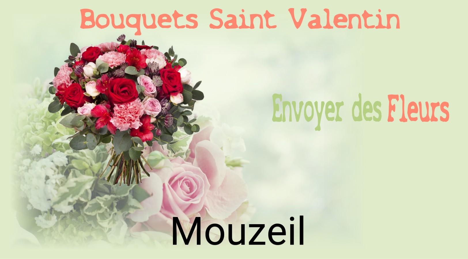 Roses de Saint-Valentin livrées à Mouzeil